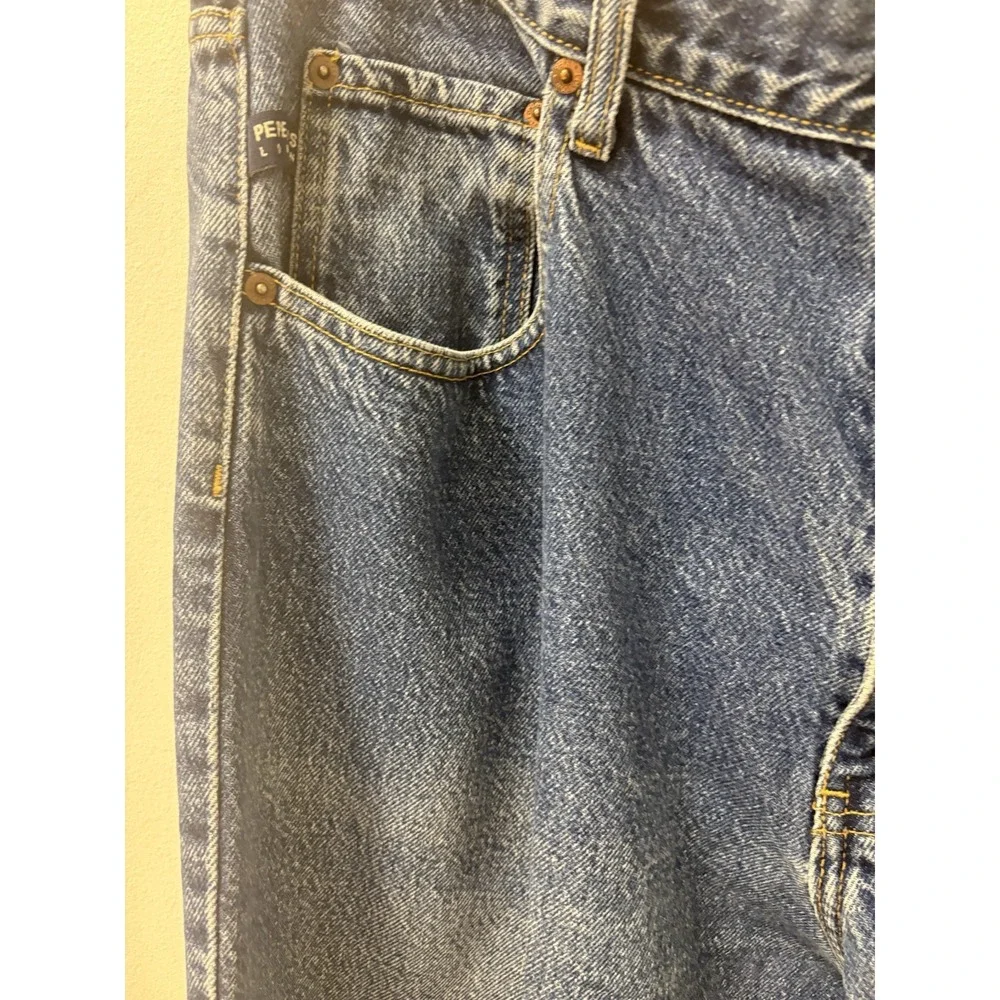 Y2K Pepe Jeans London Mens Blue Denim 38x34 Casual
